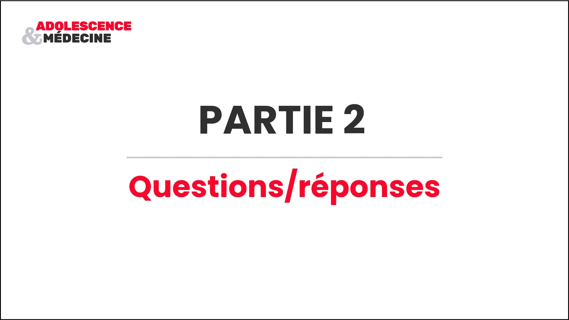 Questions/réponses